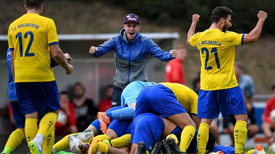 Beim FC Waldkirch ist der Glaube an den Ligaerhalt zurückgekehrt. | Foto: Patrick Seeger