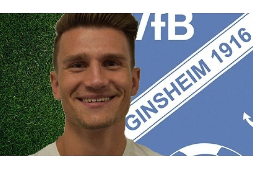 Trotz seiner erst 20 Jahre ist Lukas Manneck bereits ein wichtiger Spieler beim VfB Ginsheim. Foto: VfB Ginsheim / Norbert Kaus