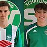Werden in den Bayernliga-Kader integriert: Martin Prenaj (17, li.) und Moritz Bauernfeind (19, re.). 