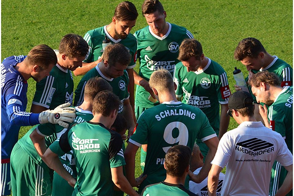 Nur eine starke Teamleistung wie zuletzt daheim gegen die Bayern-Amateure wird den Schaldingern in Burghausen zum Viertelfinal-Einzug verhelfen. F: Megapix