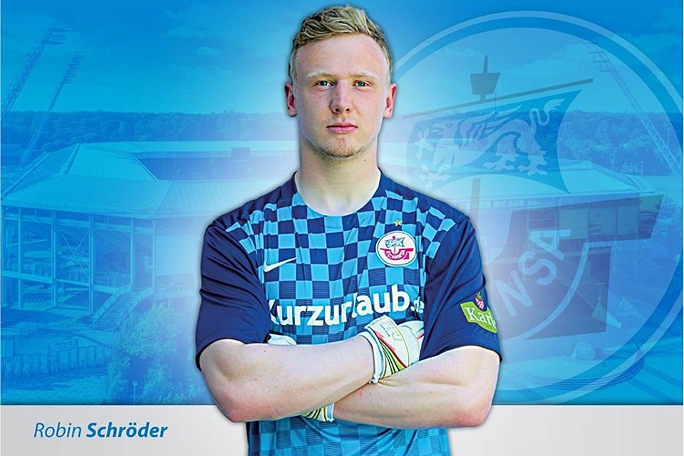 Torhüter Robin Schröder verlässt den FC Hansa Rostock. Foto: FC Hansa Rostock