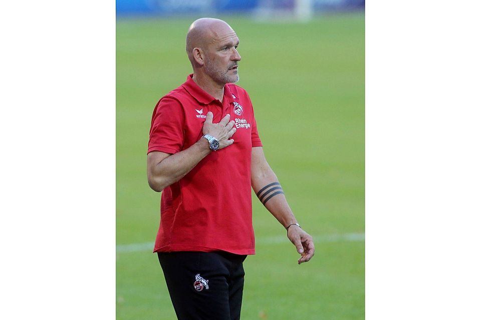 Kölns Trainer Stefan Emmerling
