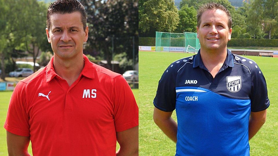  Marco Schneider, Trainer der Verbandsligamannschaft des FC Auggen, sein Amt an seinen Nachfolger Daniel Kreisl abgeben