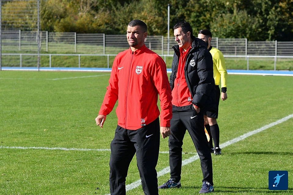 Alexander Konjevic (vorne) wird ab Sommer Trainer bei Verbandsligist SV Zeilsheim.