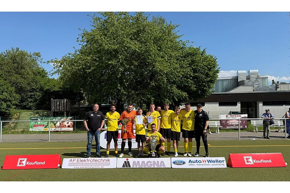 1. Platz: Team United Köppern Foto: Maximilian Trippel (HBRS Fußball) 1. Platz: Team United Köppern Foto: Maximilian Trippel (HBRS Fußball)
