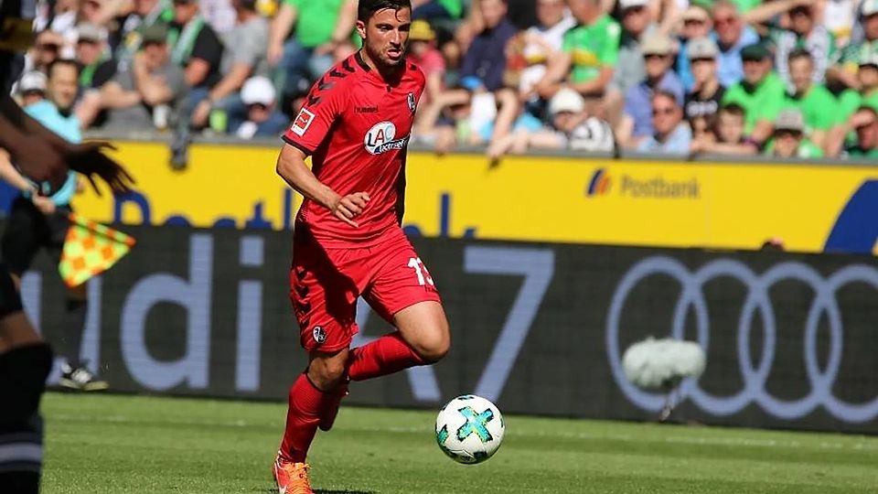 Für den SC Freiburg kam Marco Terrazzino in 48 Spielen zum Einsatz.