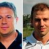 Klaus Seifert (l.) und Michael Dotzler (r.) übernehmen das Traineramt beim Bezirksliga-Team des SV Hahnbach. Fotos: SV Hahnbach