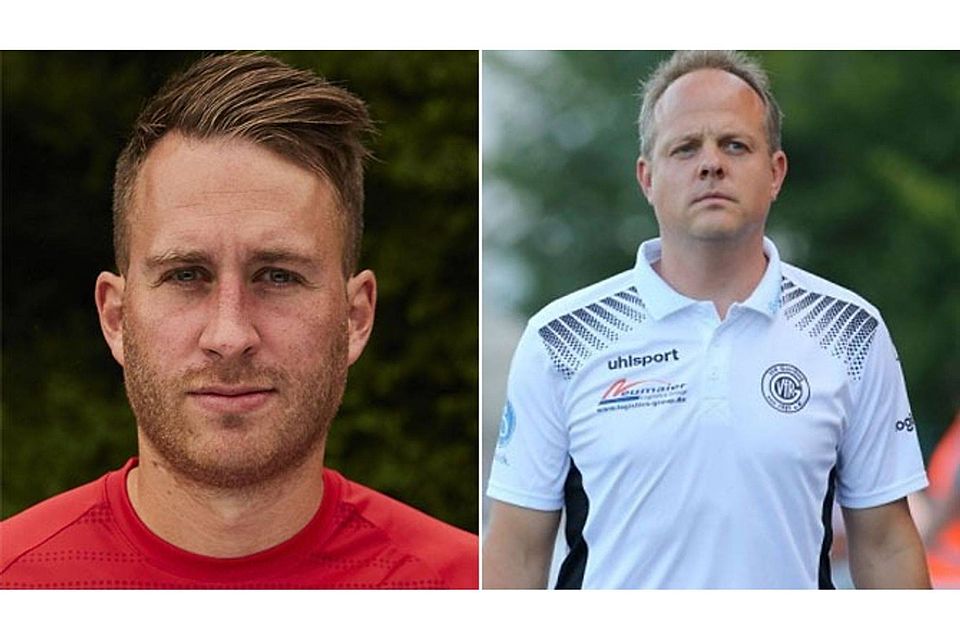 Andreas Faber vom FC Unterföhring (l.) und Daniel Weber vom VfR Garching haben eine Meinung zum Ancelotti-Rauswurf. Fotos: FCU, Buchholz