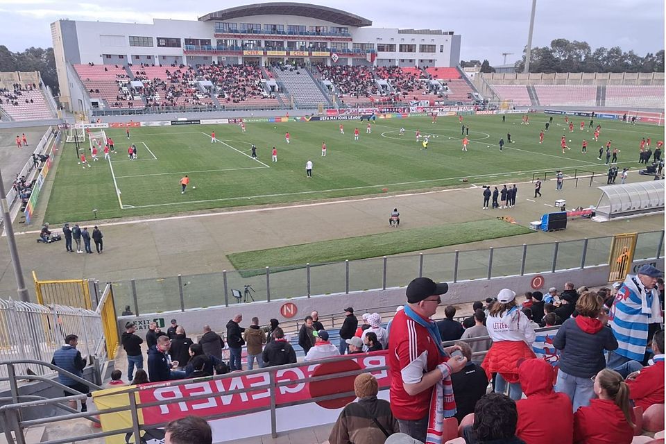 Die FLF-Männer setzten sich mit 2:0 im Ta Qali-Stadion durch