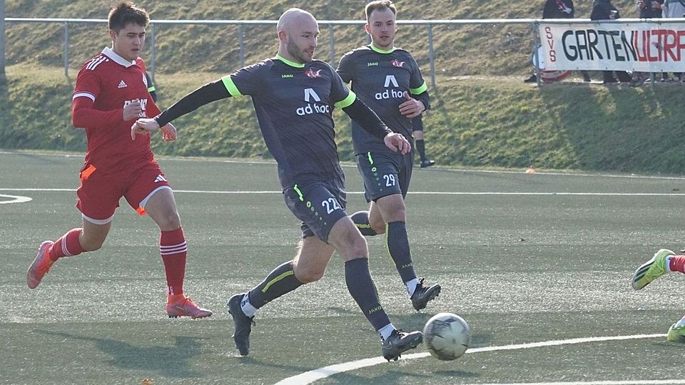 Traf beim wilden 5:5 gegen Thüringen Jena doppelt. Schmöllns Friedrich May.