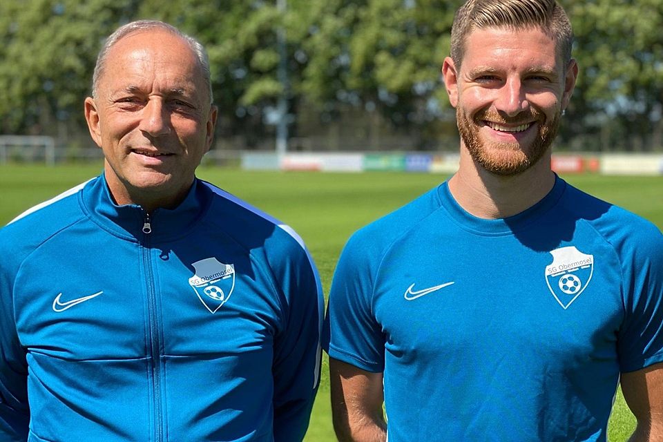Christof Kempny (links) und Carlo Buchheit bilden in der neuen Saison das Trainerduo bei der SG Obermosel.
