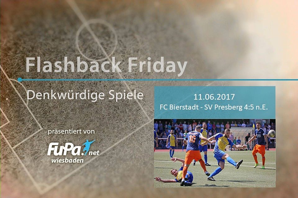 Vor drei Jahren lieferten sich der SV Presberg und der FC Bierstadt ein packendes Aufstiegsmatch.
