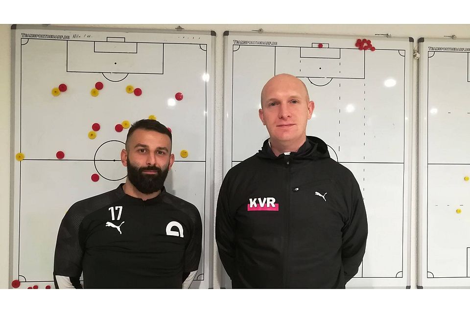 Engin Karadeniz und Johannes Schön sind seit dieser Saison Co-Trainer der SpVgg Ingelheim.
