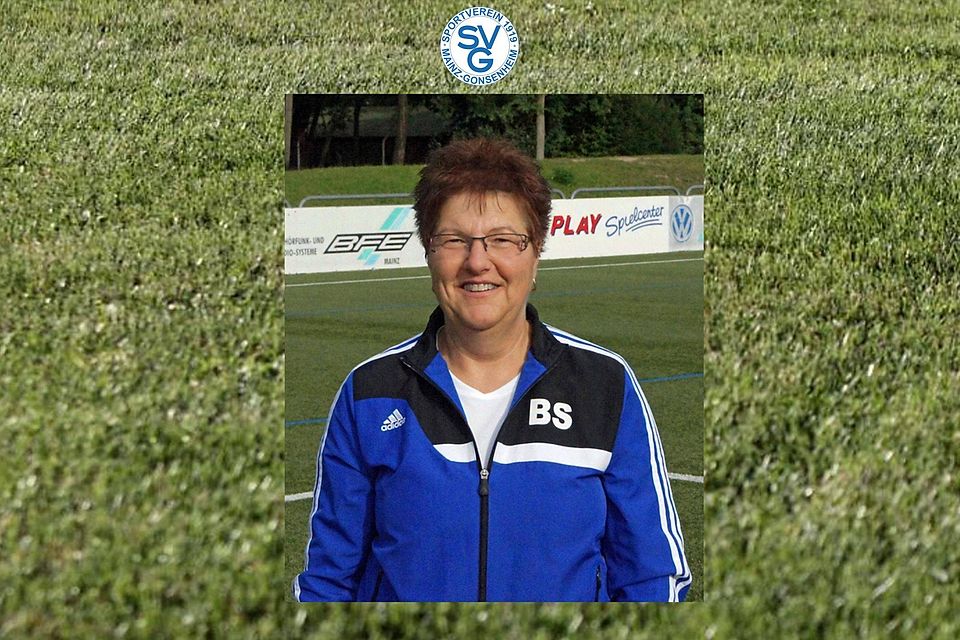 Seit 2003 engagiert sich Bettina Stritter mit Herz und Seele für den SV Gonsenheim.
