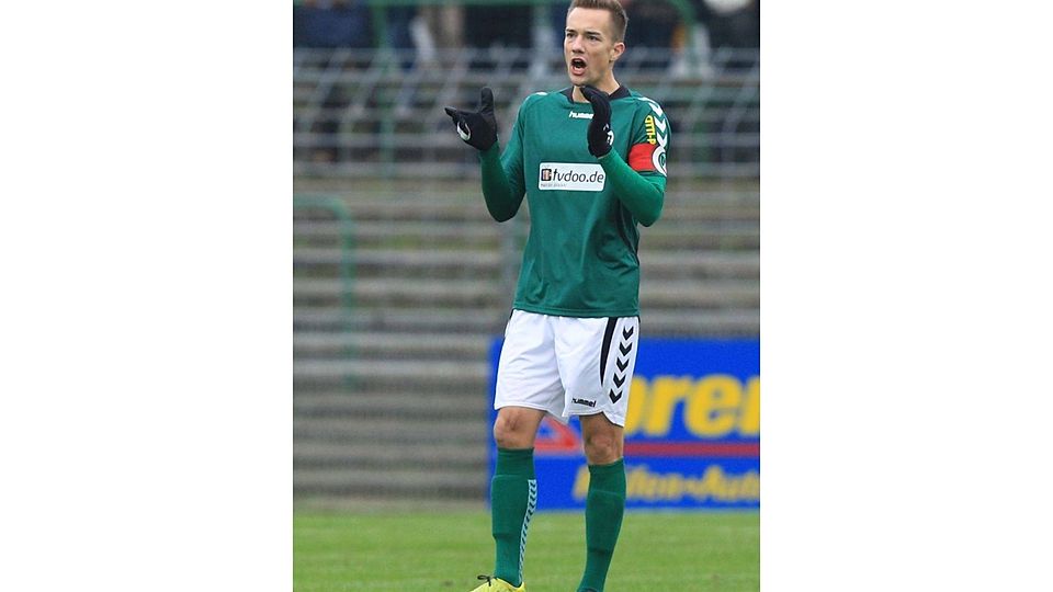 Redet Klartext: VfB-Kapitän Moritz Marheinike. Foto: Kugel