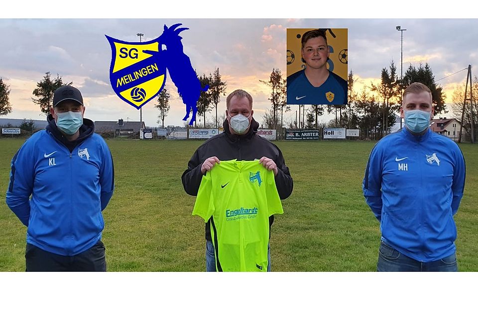 Neustart in Meilingen: Kevin Lang, Christian Meinecke, Sebastian Hackl (kl. Bild) und Max Hackl sind dabei. 