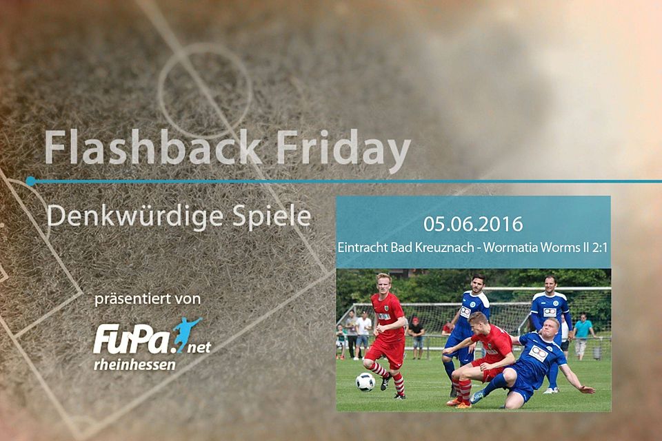 Ein umkämpftes Aufstiegsduell lieferten sich Eintracht Bad Kreuznach und die U23 der Wormatia vor vier Jahren.