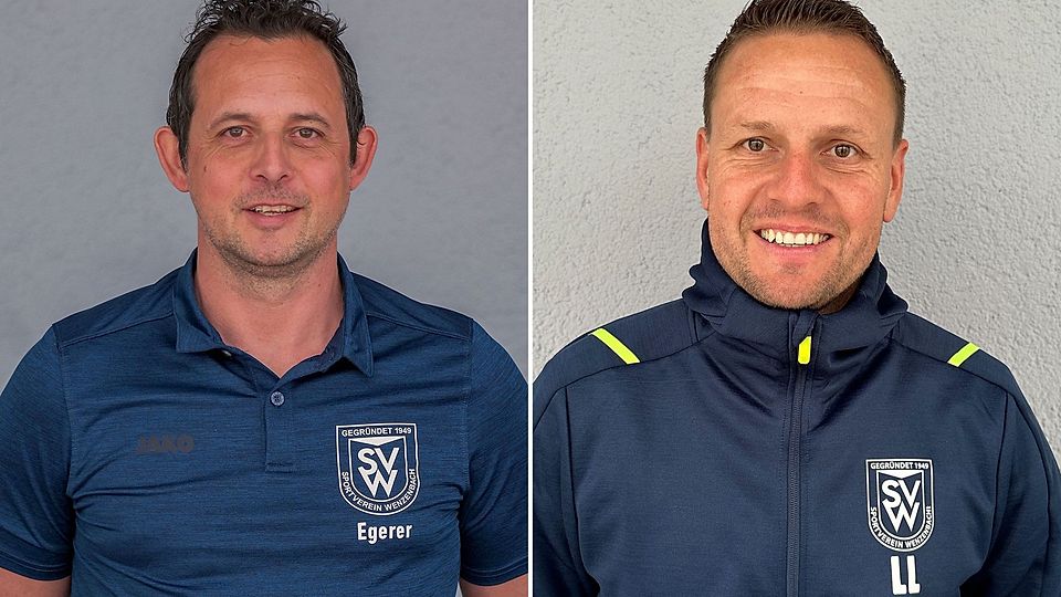Oliver Egerer (l.) und Lars Luderer coachen ab sofort die Wenzenbacher Damenmannschaft.