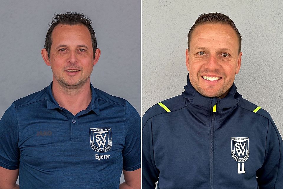 Oliver Egerer (l.) und Lars Luderer coachen ab sofort die Wenzenbacher Damenmannschaft.