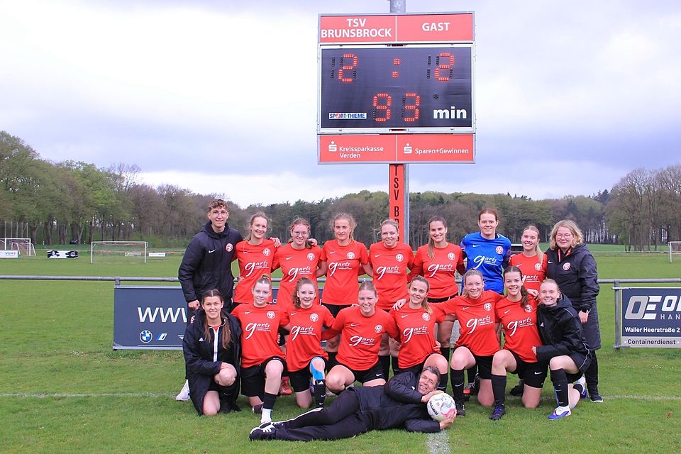 Der TSV Brunsbrock erkämpft sich gegen den Tabellenzweiten SG Anderlingen/Byhusen in der Nachspielzeit ein 2:2.
