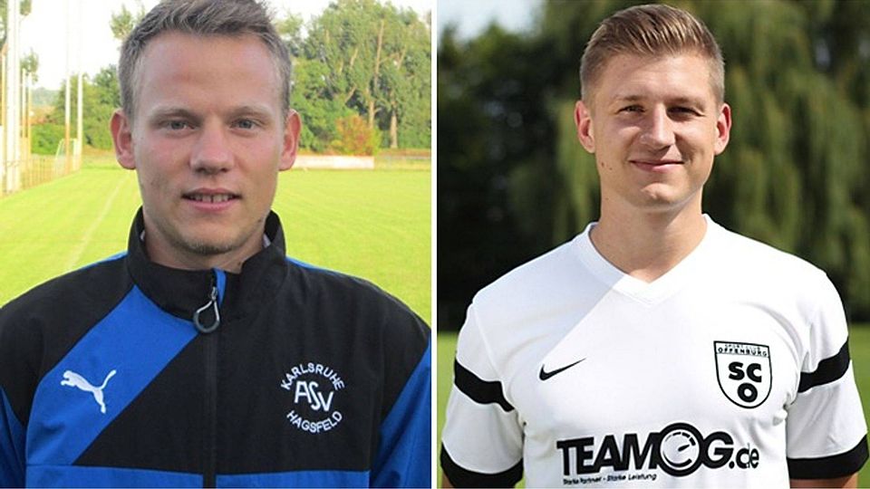 Christian Zehnle (links) und Robert Grüner laufen kommende Saison für den SC Offenburg auf. | Foto: Vereine