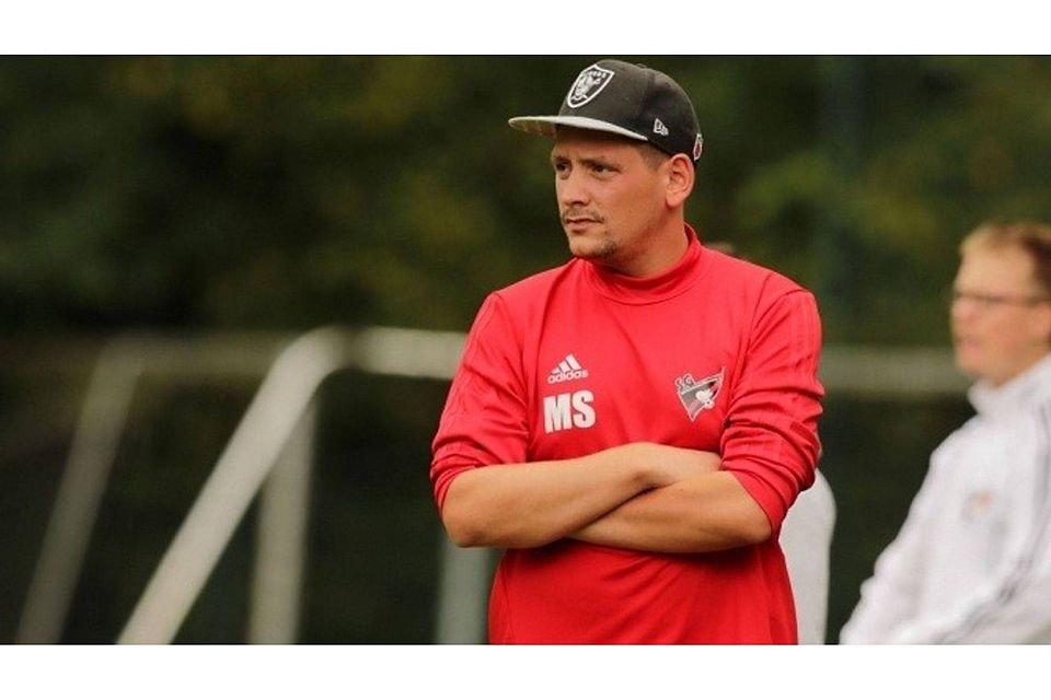Michael Steffes, Trainer der SG Neuerburg II. Foto: Sebastian J. Schwarz