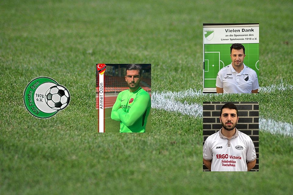 Der KSV Pascha Spor verstärkt sich mit Ahmet Özün (Bildmitte), Bilal Balci (oben rechts) und Oktay Bülbül.