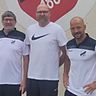 Fabian Lenkeit (Mitte) übernimmt den Trainerposten beim Eilslebener SV.
