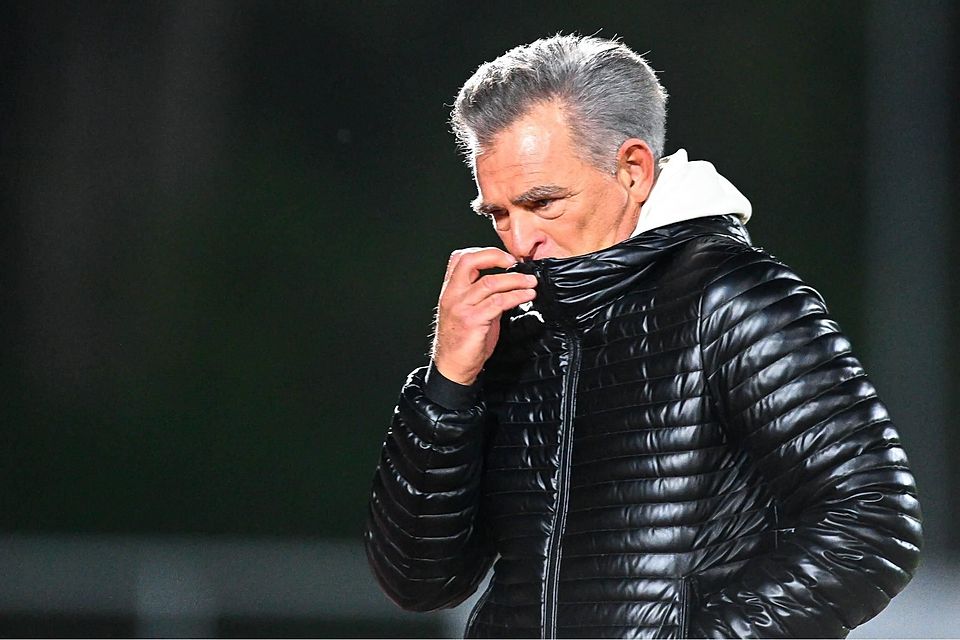 Was bleibt, ist Frust: Auch Rainer Elfinger ist bei Türkgücü machtlos.