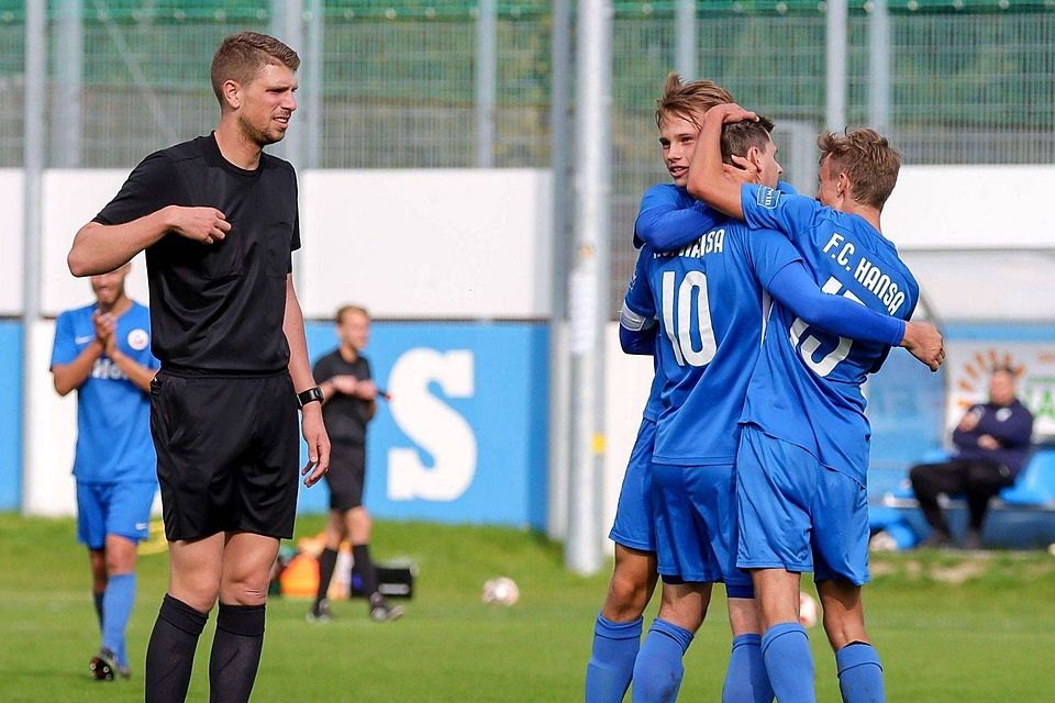 Der FC Hansa Rostock II schlug Strausberg klar mit 6:0.