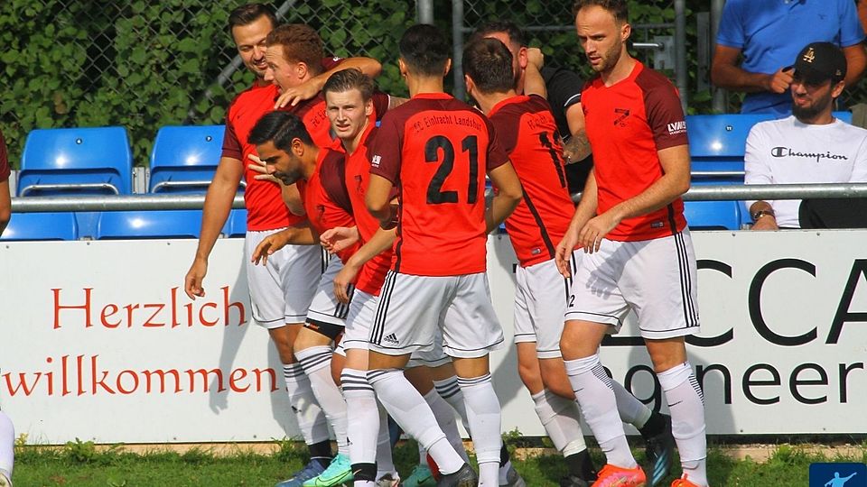 Fünf Treffer durfte der FC Eintracht Landshut zu Gast in Altdorf bejubeln.