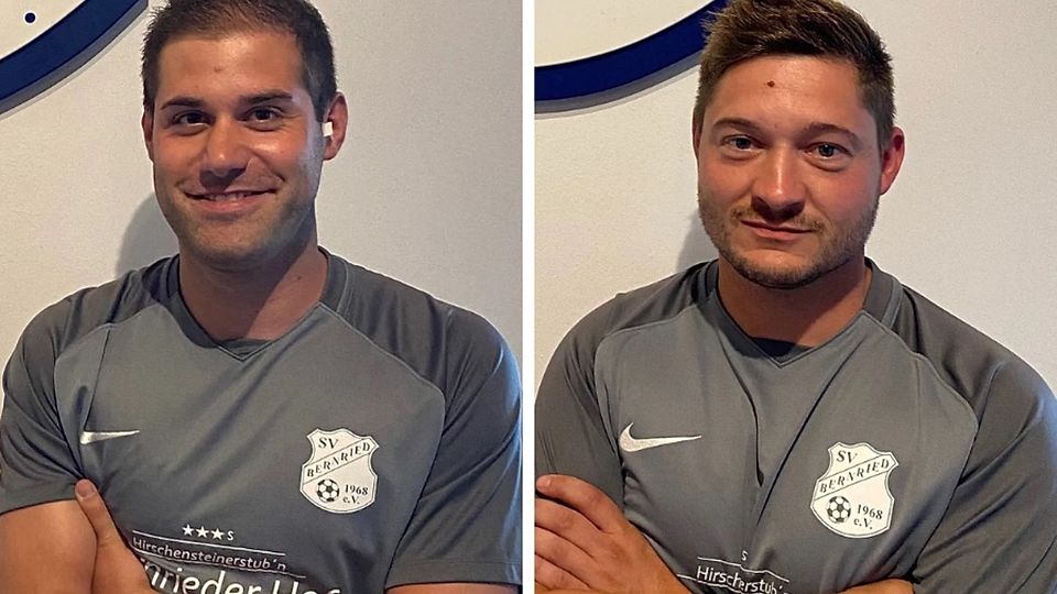 Markus Kraus (li.) und Hans Peter werden den SV Benried am Saisonende verlassen 
