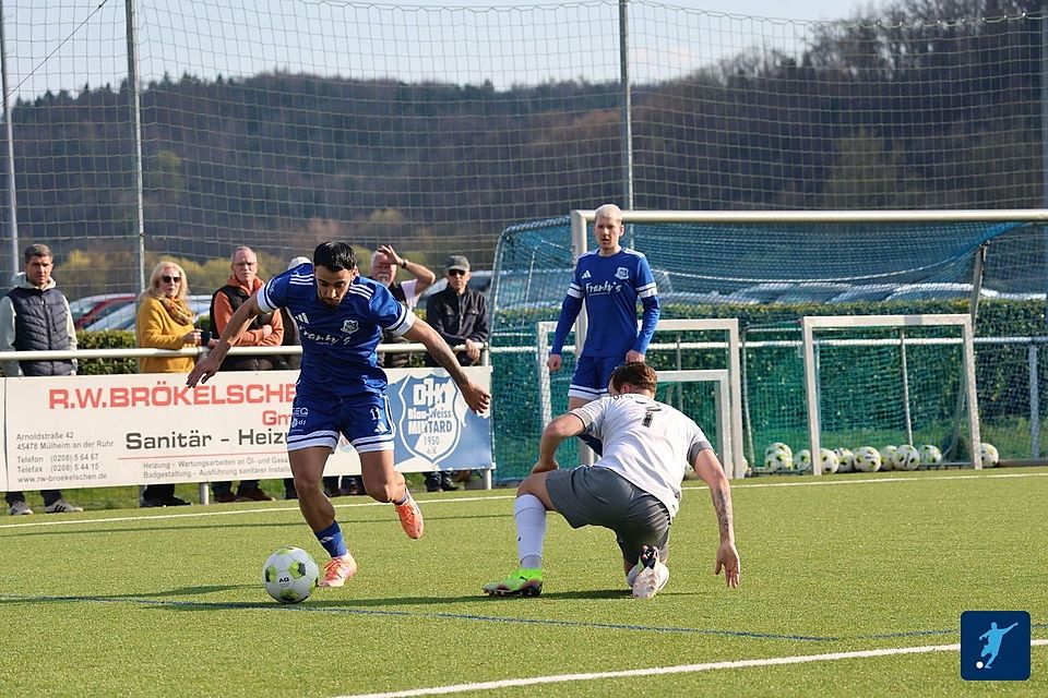 Serkan Güzel war sehr aktiv über den Spielverlauf.