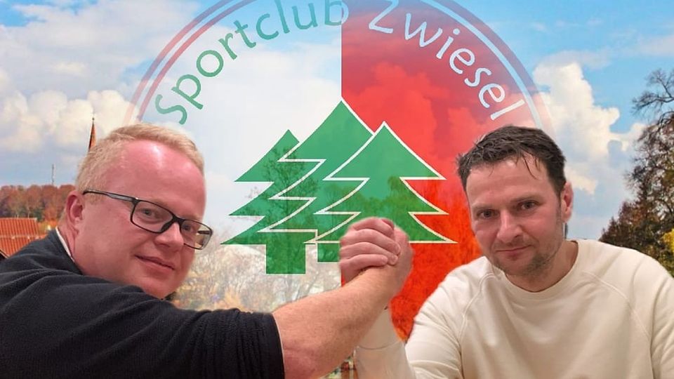 Markus Biller (li.) und Michael Schaller leiten in der nächsten Saison den SC Zwiesel an 