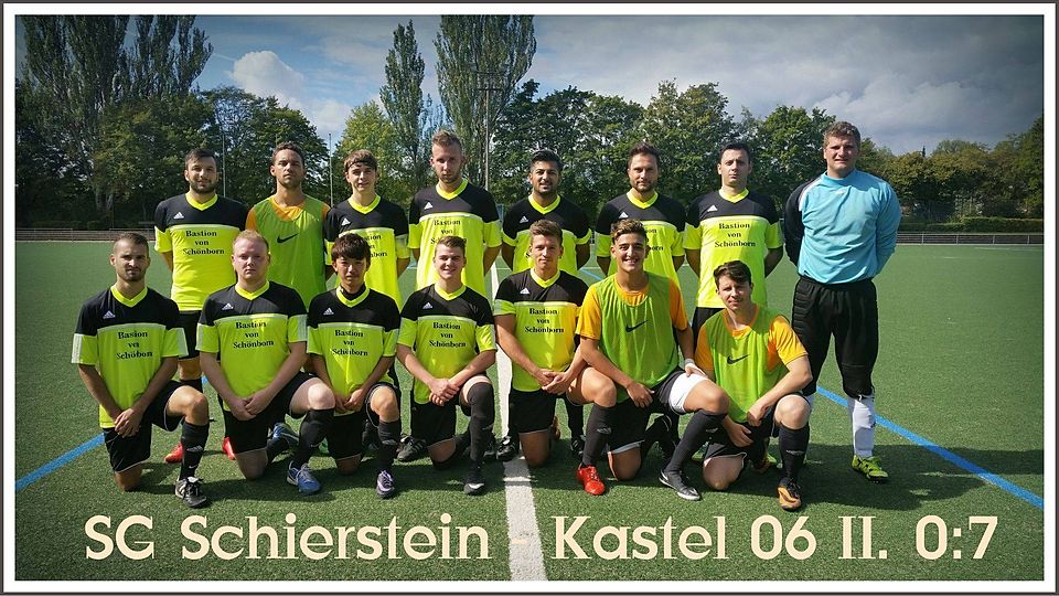 Tabellenführer: Die Zweite von Kastel 06 will unter den Trainern Cornel Kaden und Dennis Hummel in die B-Liga. Archivfoto: Arslan