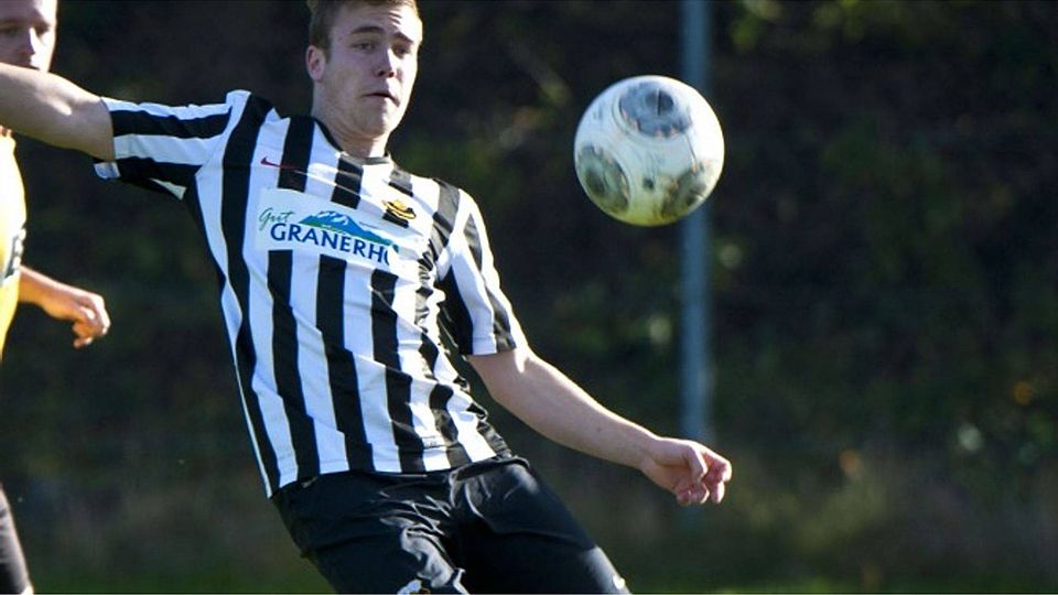 Schimpl traf gegen den FC Bad Kohlgrub. EMANUEL GRONAU