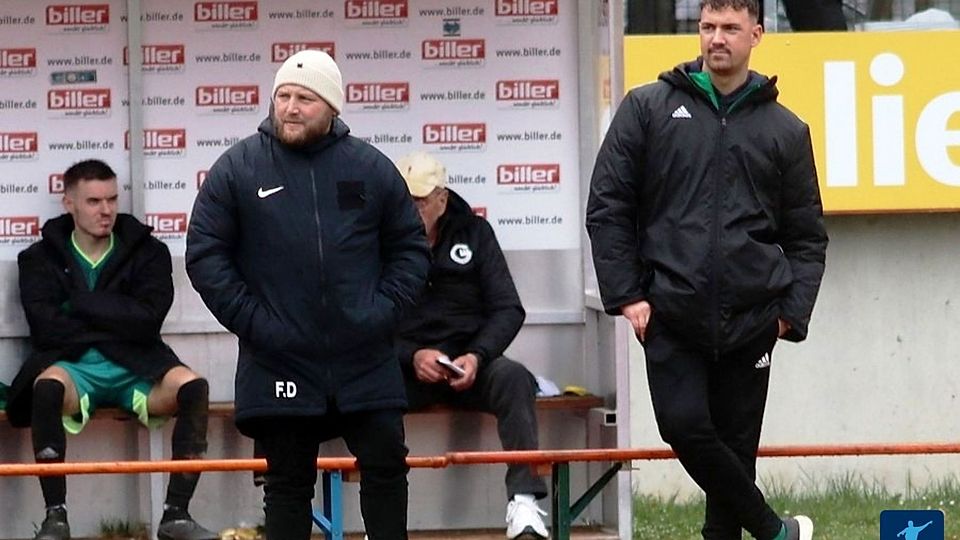 Der neue und der alte Cheftrainer in Grünwald: Koch (r.) übernimmt das Amt von De Prato (l.).