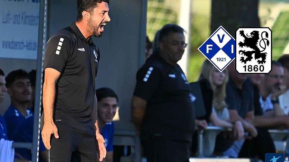 Premiere gegen die Löwen: Für Illertissens Coach Walid Khaled ist es das erste Duell mit dem TSV 1860 München.