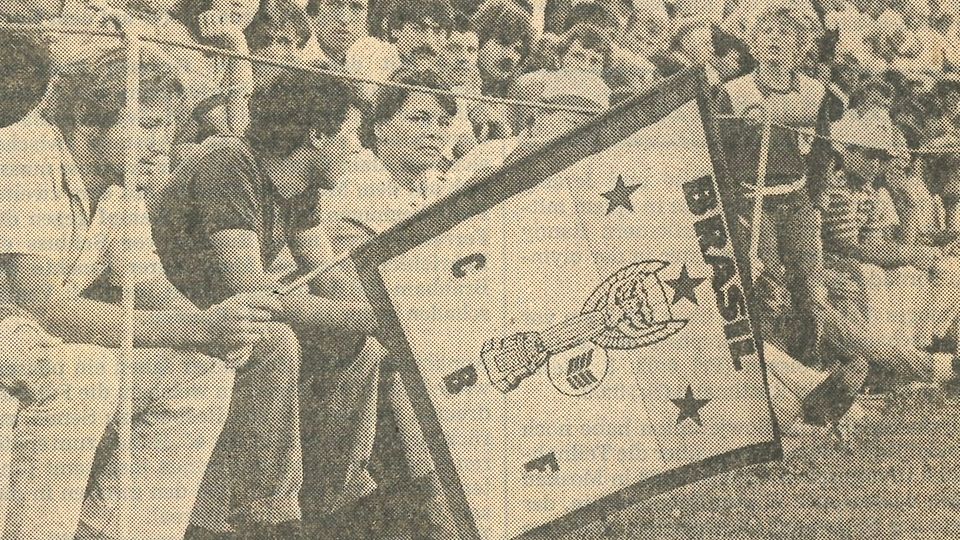 2700 Zuschauerinnen und Zuschauer verfolgten im Sommer 1985 auf dem Stäfner Frohberg den Fussballleckerbissen zwischen dem ortsansässigen FC und Botafogo Rio de Janeiro.