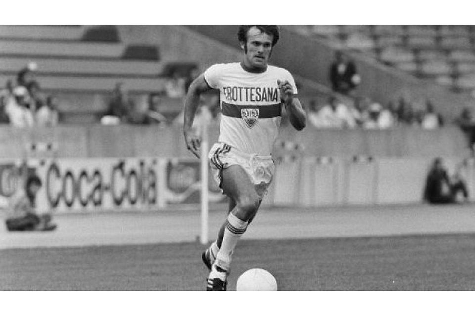 Helmut Dietterle zählte zu den VfB-Aufstiegshelden von 1977. Foto: Pressefoto Baumann
