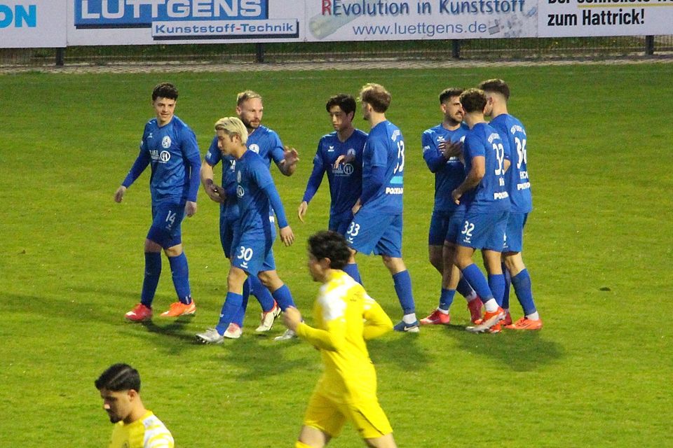 Die SSVg Velbert bejubelte ein 4:1 gegen den VfB Homberg.