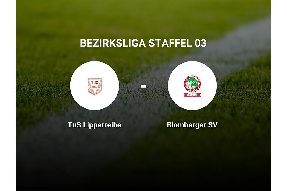 TuS Lipperreihe gegen Blomberger SV