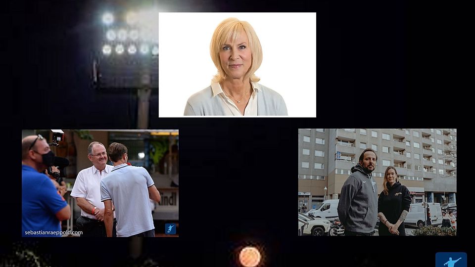 Gaby Papenburg, Saskia Wichert und Zeljko Ristic und Bernd Schultz kandidieren um das BFV-Präsidentschaftsamt.