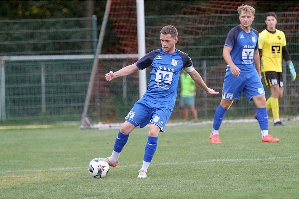 Lukas Gersteuer und der TuS TuS Jevenstedt schrammten knapp an einem Punktgewinn vorbei. 