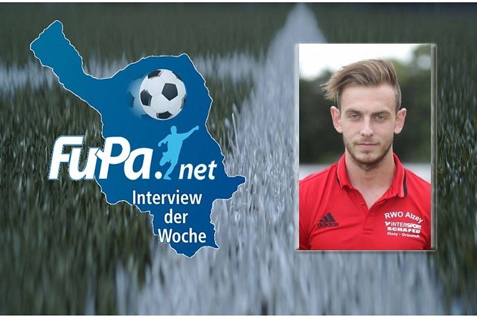 Im großen FuPa-Interview der Woche: Offensiv-Allrounder Yannik Wax von RWO ALzey. Foto: FuPa