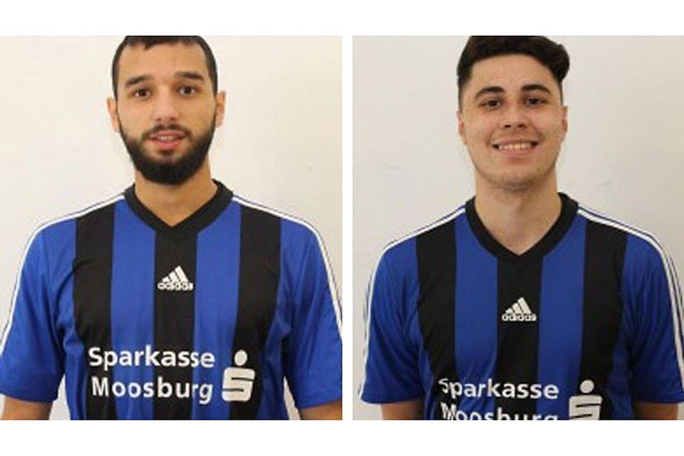 Majd Al Hosaini (l.) und Domenic Hörmann waren mit dem SE Freising in der Landesliga. Jetzt kommen sie vom FC Etting um mit dem FCM die Klasse zu halten. FOTO: TSV Moosburg