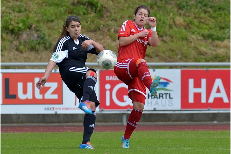 Am Ende war Schott Mainz zu stark für TuS Wörrstadt (schwarz). F: Leifer