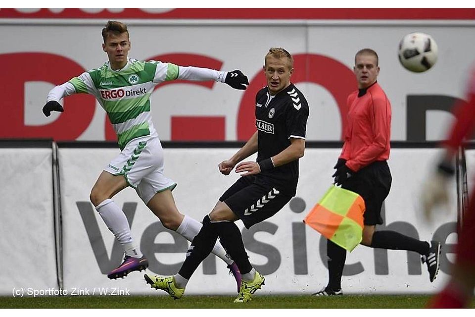 Für das Kleeblatt absolvierte der 25-Jährige zahlreiche Partien in der Regionalliga Bayern - aber auch in der 2. Bundesliga.