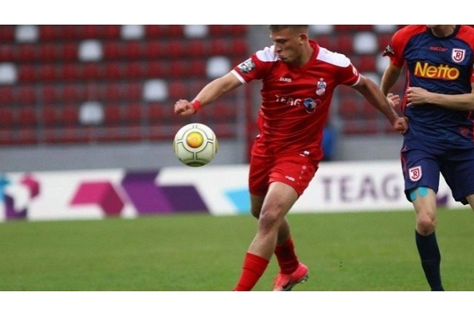 Tugay Uzan bleibt ein Rot-Weißer. © Sportfotos Nordhausen