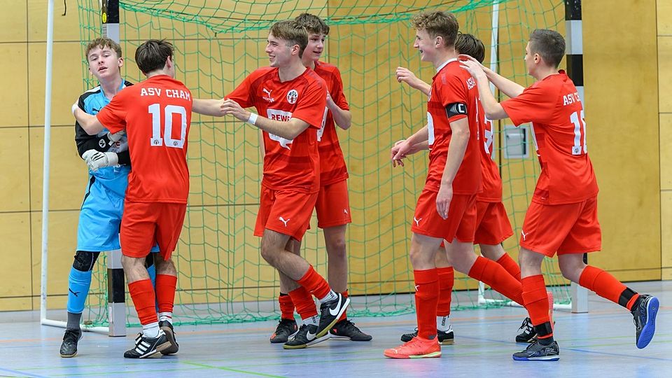 Die U17 des ASV Cham ist beim Hallen-Bezirksfinale dabei.
